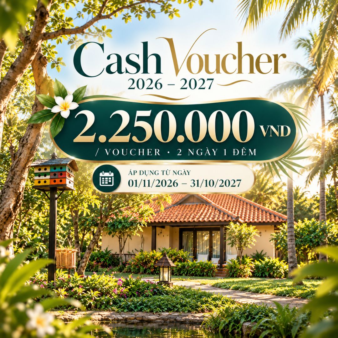 CASH VOUCHER 2026 - 2027 *  COMBO 02 NGÀY 01 ĐÊM (02 NIGHTS 01 DAY)